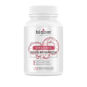 HONGO REISHI ORGANICO 1000 MG, 120 Capsulas Vegetales
