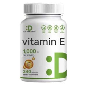 VITAMINA E 1000 IU, 240 Capsulas blandas