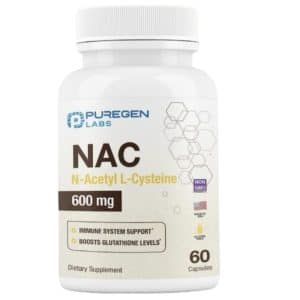 NAC 600 Mg, 60 Capsulas