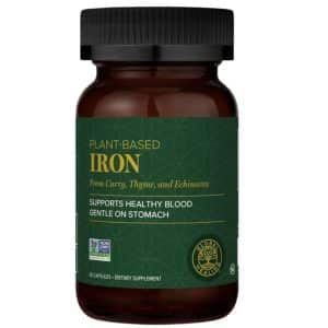 HIERRO ORGANICO DE ORIGEN VEGETAL, 60 Capsulas.