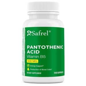 VITAMINA B5, 500 Mg, 240 Capsulas