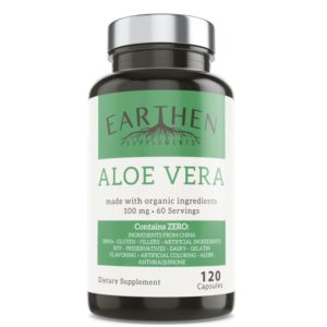 SUPLEMENTO DE ALOE VERA, 120 Capsulas