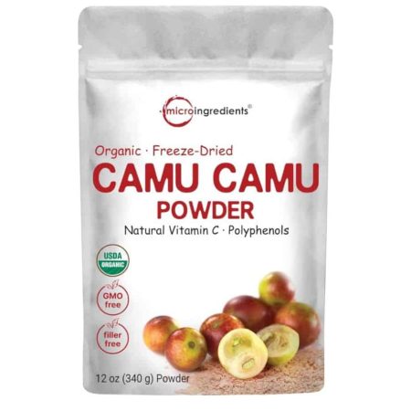CAMU CAMU EN POLVO ORGANICO 12 oz (340 gramos)