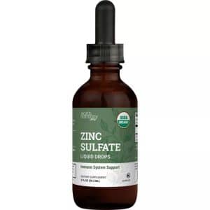 SULFATO DE ZINC LIQUIDO ORGANICO, 2 FL Oz, 60 Ml