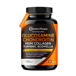GLUCOSAMINA CONDROITINA MSM QUERCETINA DE CURCUMA – 90 Capsulas