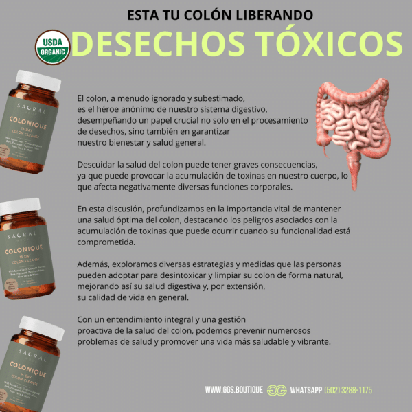 SOPORTE DIGESTIVO PARA LIMPIEZA DE COLON, 30 Capsulas - Imagen 11