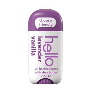 DESODORANTE SIN ALUMINIO VAINILLA LAVANDA – BARRA 2.6 oz