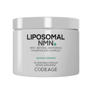 NMN LIPOSOMAL CON BETAINA ANHIDRA – 30 Capsulas