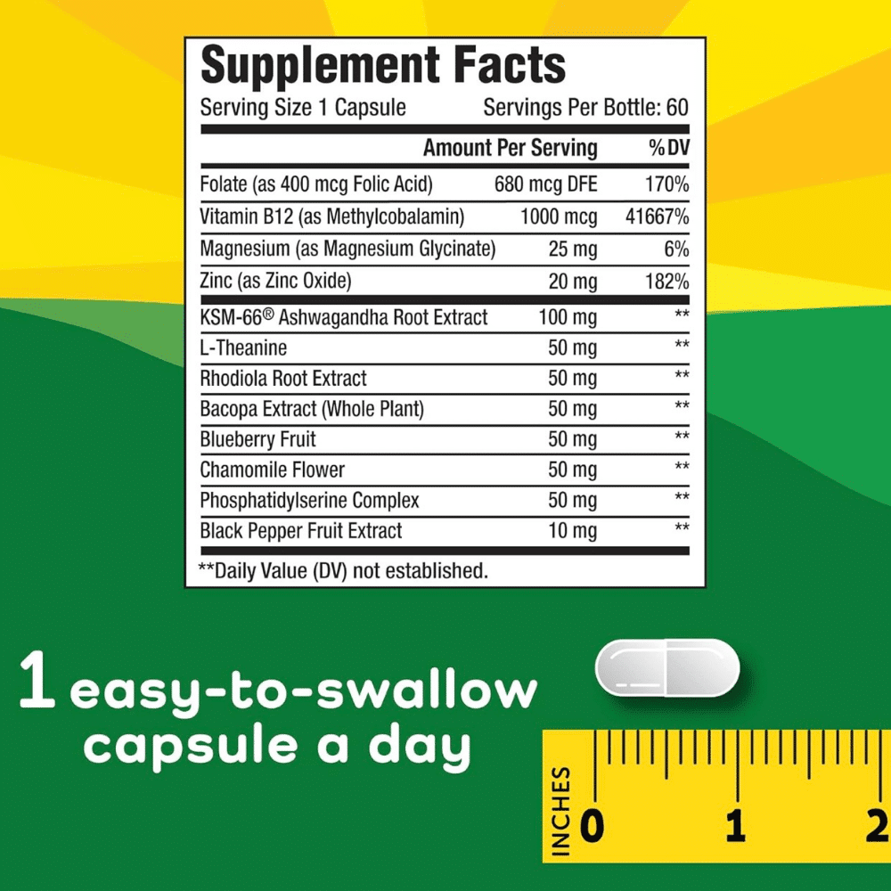 REGULADOR DE CORTISOL, 60 Capsulas - Imagen 4
