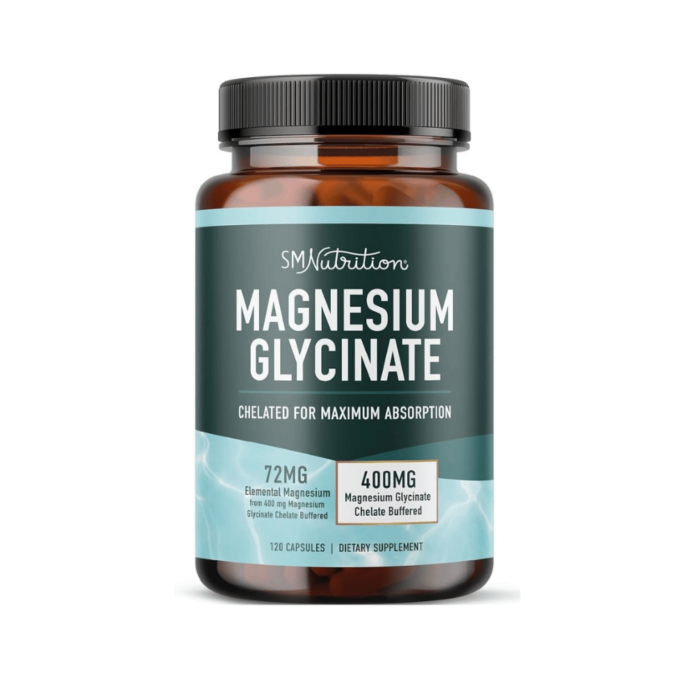 GLICINATO DE MAGNESIO 400 Mg, 120 Capsulas