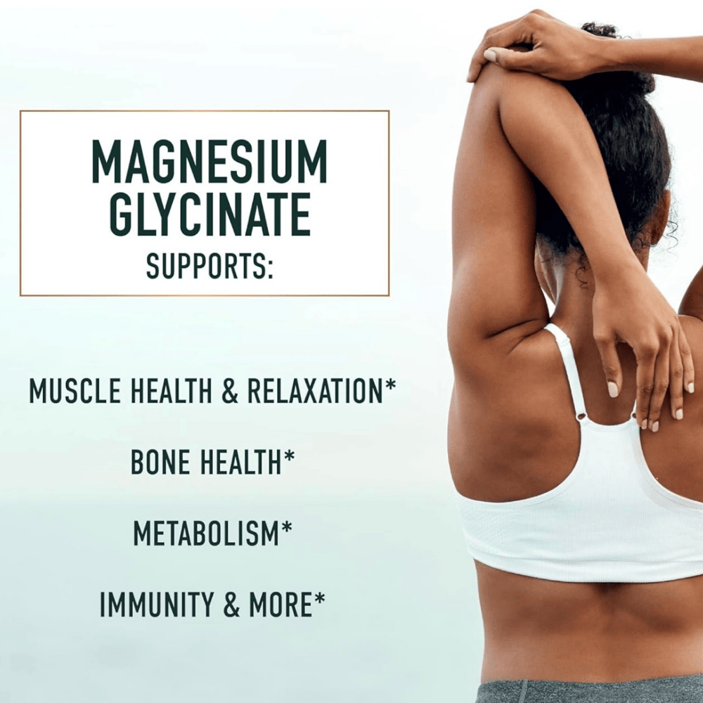 GLICINATO DE MAGNESIO 400 Mg, 120 Capsulas - Imagen 5