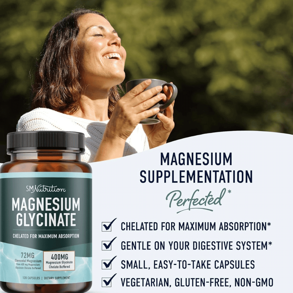 GLICINATO DE MAGNESIO 400 Mg, 120 Capsulas - Imagen 4