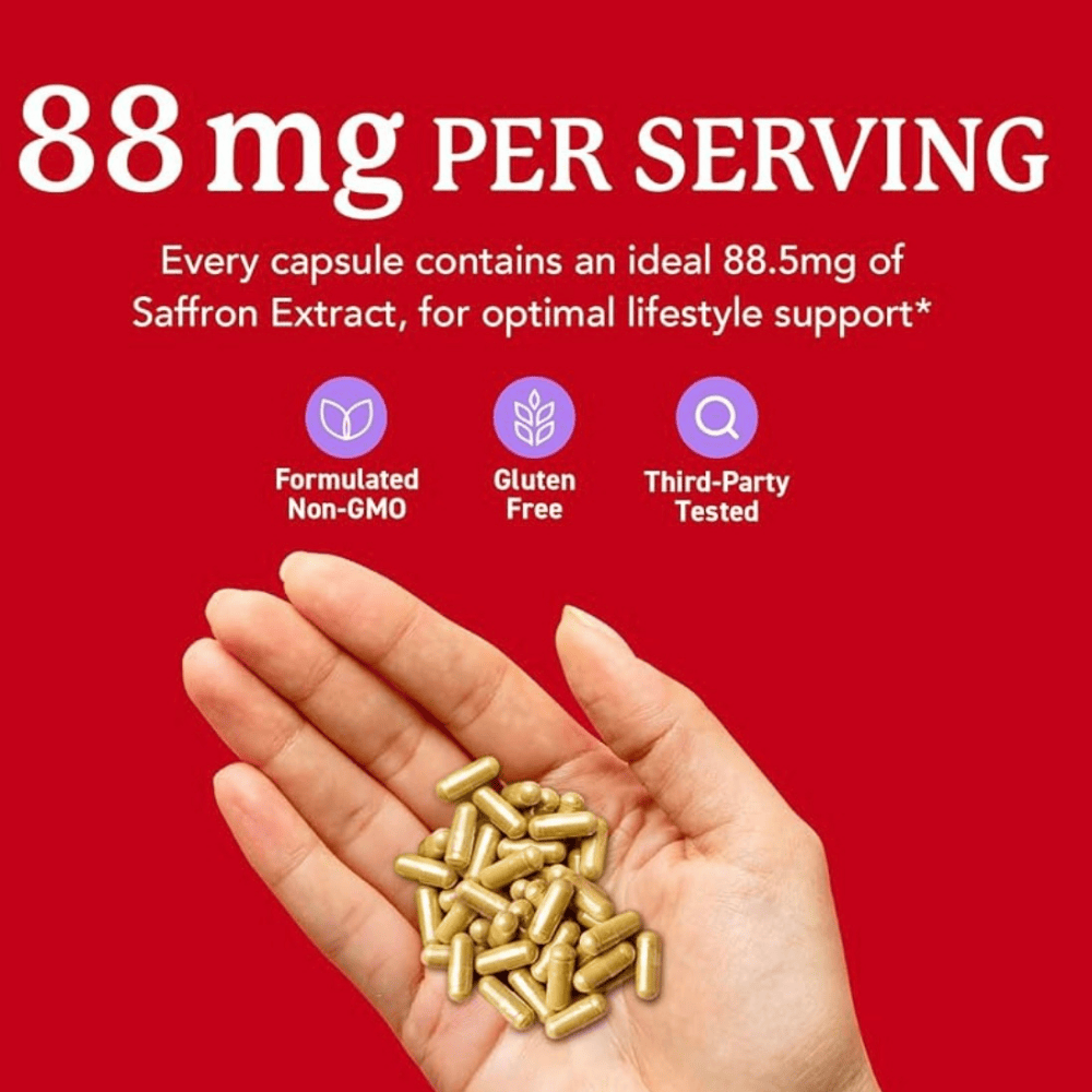 EXTRACTO DE AZAFRAN, 90 Capsulas - Imagen 3