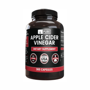 VINAGRE DE SIDRA DE MANZANA, 365 Capsulas
