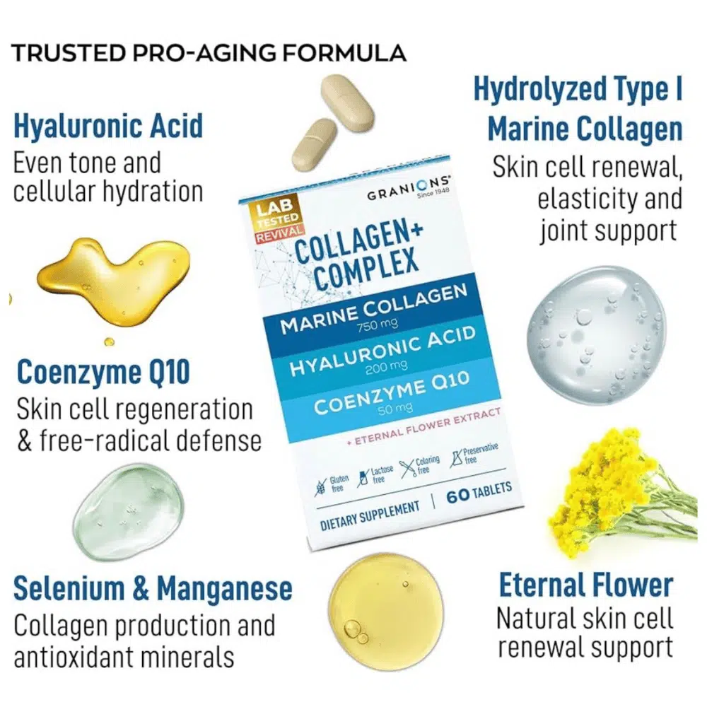 COLAGENO MARINO, 60 TABLETAS - Imagen 8