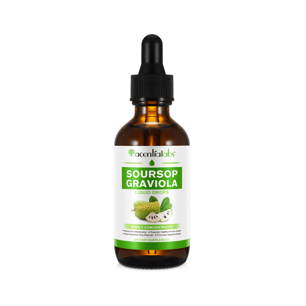 GUANABANA ORGANICA DE GRAVIOLA DE 1800 mg, GOTAS