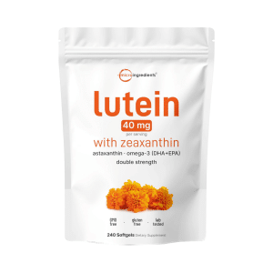 LUTEINA CON ZEAXANTINA, 40 MG, 240 Capsulas Blandas