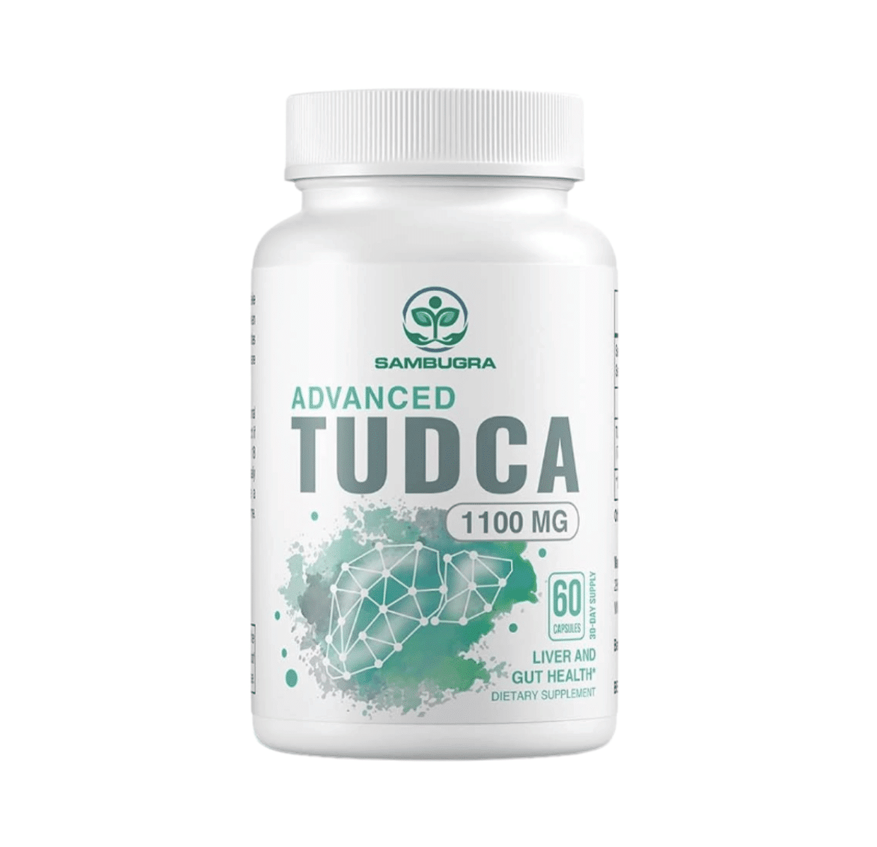 TUDCA, 1100 mg, 60 Capsulas