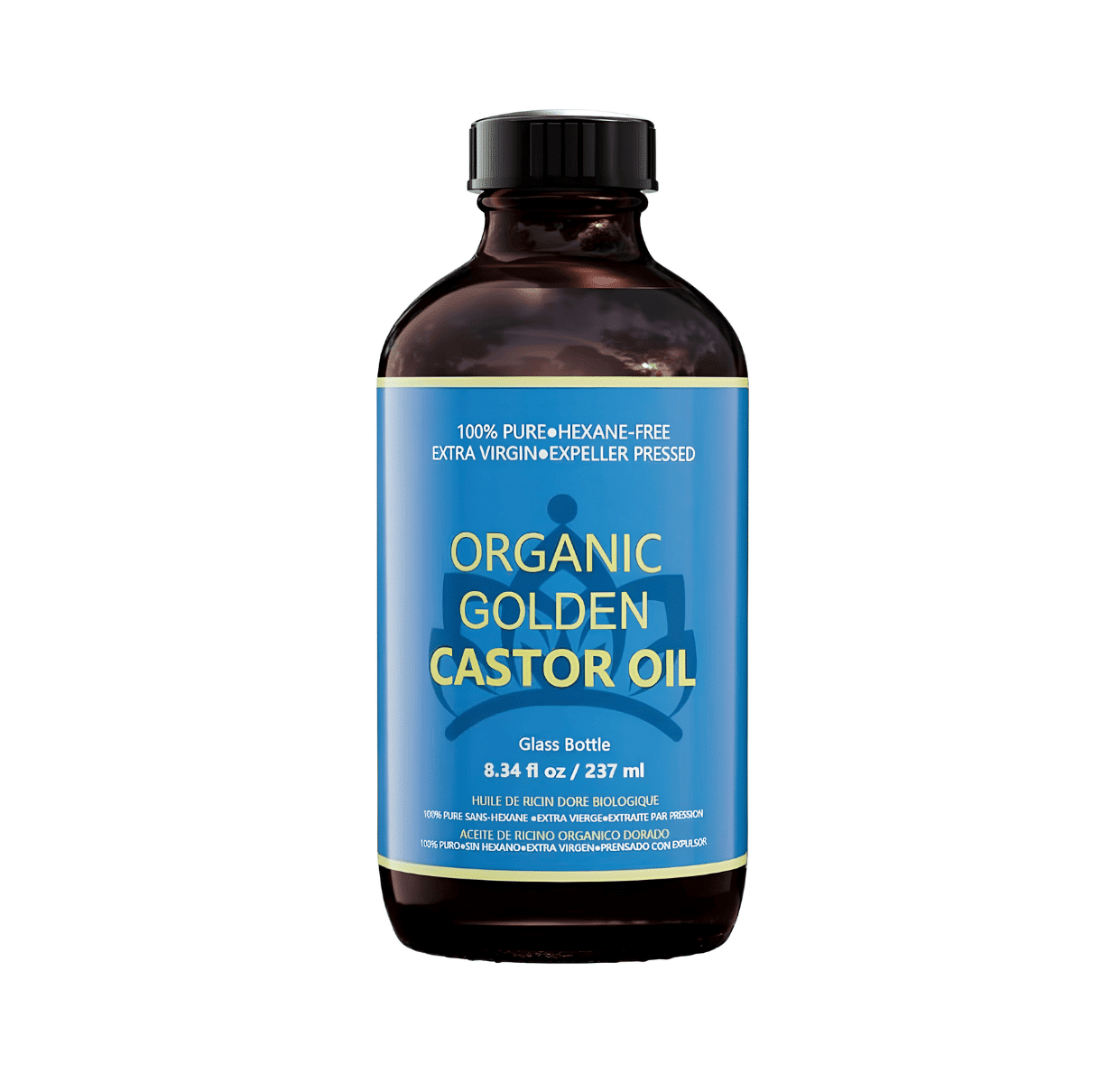 ACEITE DE RICINO ORGANICO PRENSADO EN FRIO 237 ml