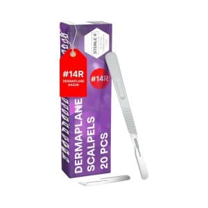 MAQUINILLAS DESECHABLES PARA DERMAPLANING 14R, PAQUETE DE 20 Unidades