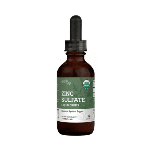 SULFATO DE ZINC LIQUIDO ORGANICO, 2 FL Oz, 60 Ml