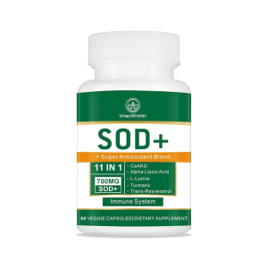 SUPEROXIDO DISMUTASA, 700 Mg, 60 Capsulas