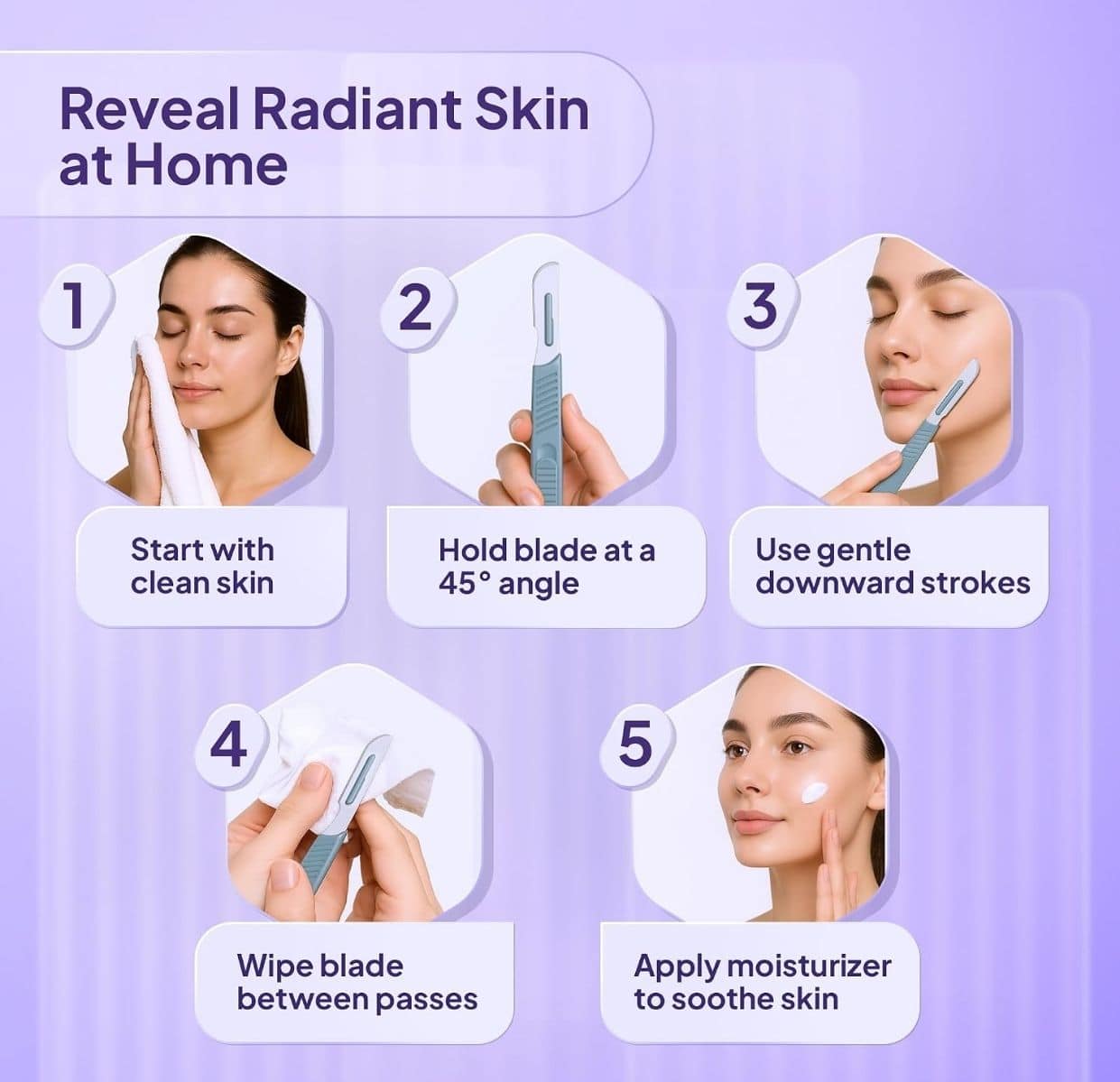 MAQUINILLAS DESECHABLES PARA DERMAPLANING 14R, PAQUETE DE 20 Unidades - Imagen 6