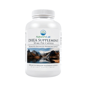 DHEA 50 mg, 300 Capsulas