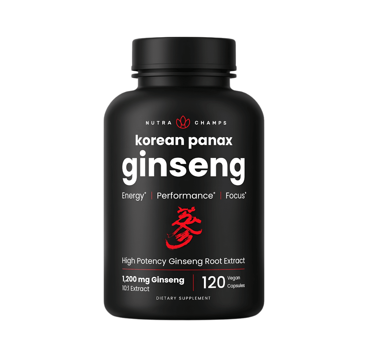 GINSENG PANAX ROJO COREANO, 120 Capsulas