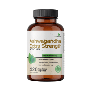 ASHWAGANDHA EXTRA FUERTE 150 MG, 120 Capsulas Vegetarianas