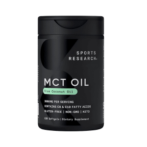 MCT OIL, 3000 Mg, 120 Capsulas