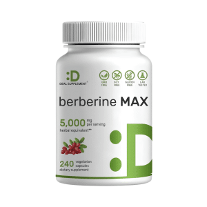 BERBERINA MAX, 5000 Mg, 240 Capsulas
