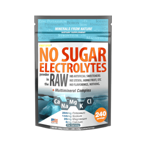 MEZCLA De ELECTROLITOS SIN SABOR, 240 PORCIONES