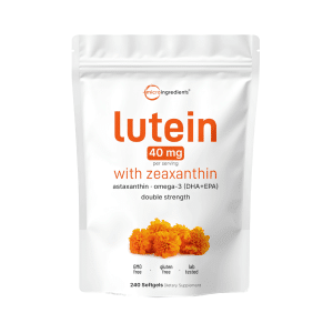 LUTEINA CON ZEAXANTINA, 40 MG, 240 Capsulas Blandas