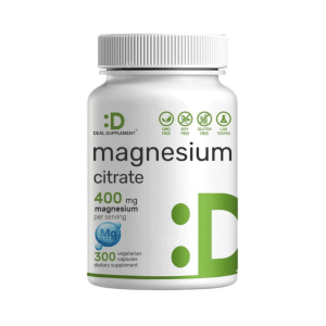 CITRATO DE MAGNESIO, 400 MG, 300 Capsulas