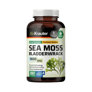 MUSGO MARINO IRLANDES, 1600 MG, 250 Capsulas