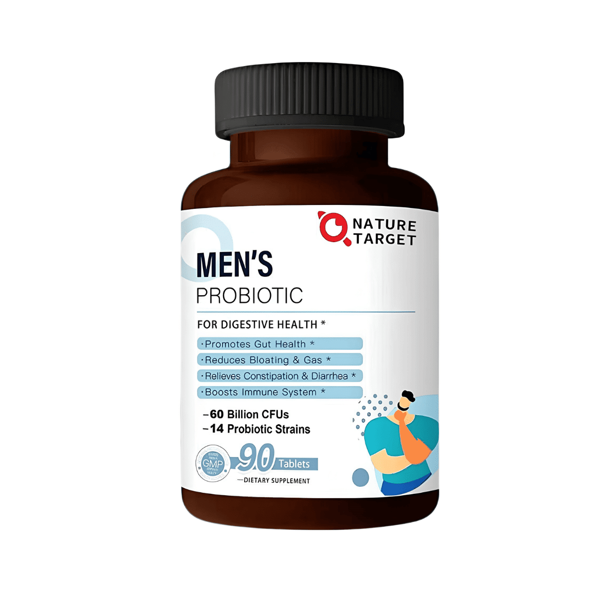PROBIOTICOS PARA HOMBRE, 90 Tabletas