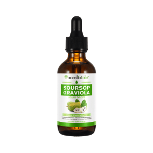 GOTAS GUANABANA ORGANICA DE  GRAVIOLA  DE 1800 mg