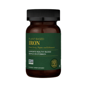 HIERRO ORGANICO DE ORIGEN VEGETAL, 60 Capsulas
