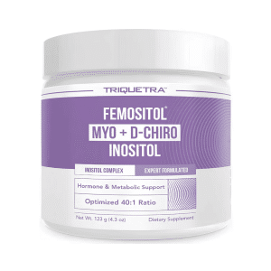 INOSITOL POLVO, COMPLEJO DE MYO Y D-CHIRO, 4.3 Oz