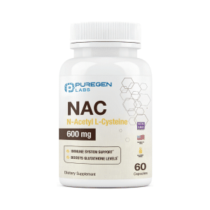 NAC 600 Mg, 60 Capsulas