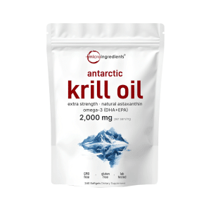 ACEITE DE KRILL ANTARTICO 2000 Mg, 240 Capsulas