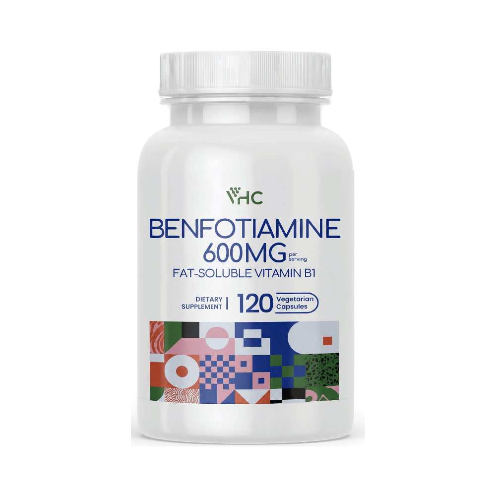BENFOTIAMINA 600 MG, 120 Capsulas