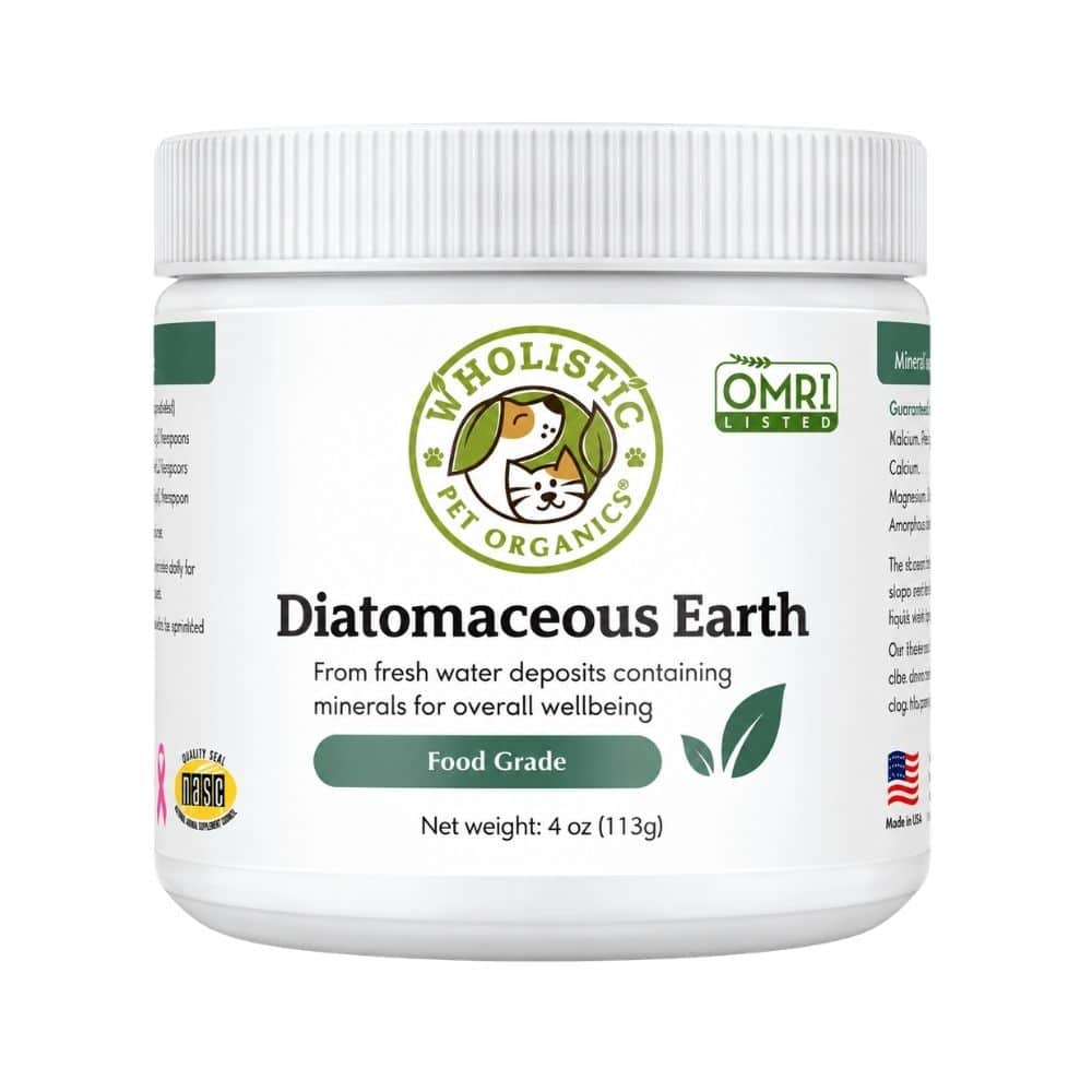 TIERRA DE DIATOMEAS PARA PERROS Y GATOS, 4 Oz