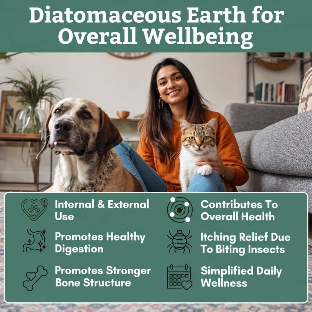 TIERRA DE DIATOMEAS PARA PERROS Y GATOS, 4 Oz - Imagen 9