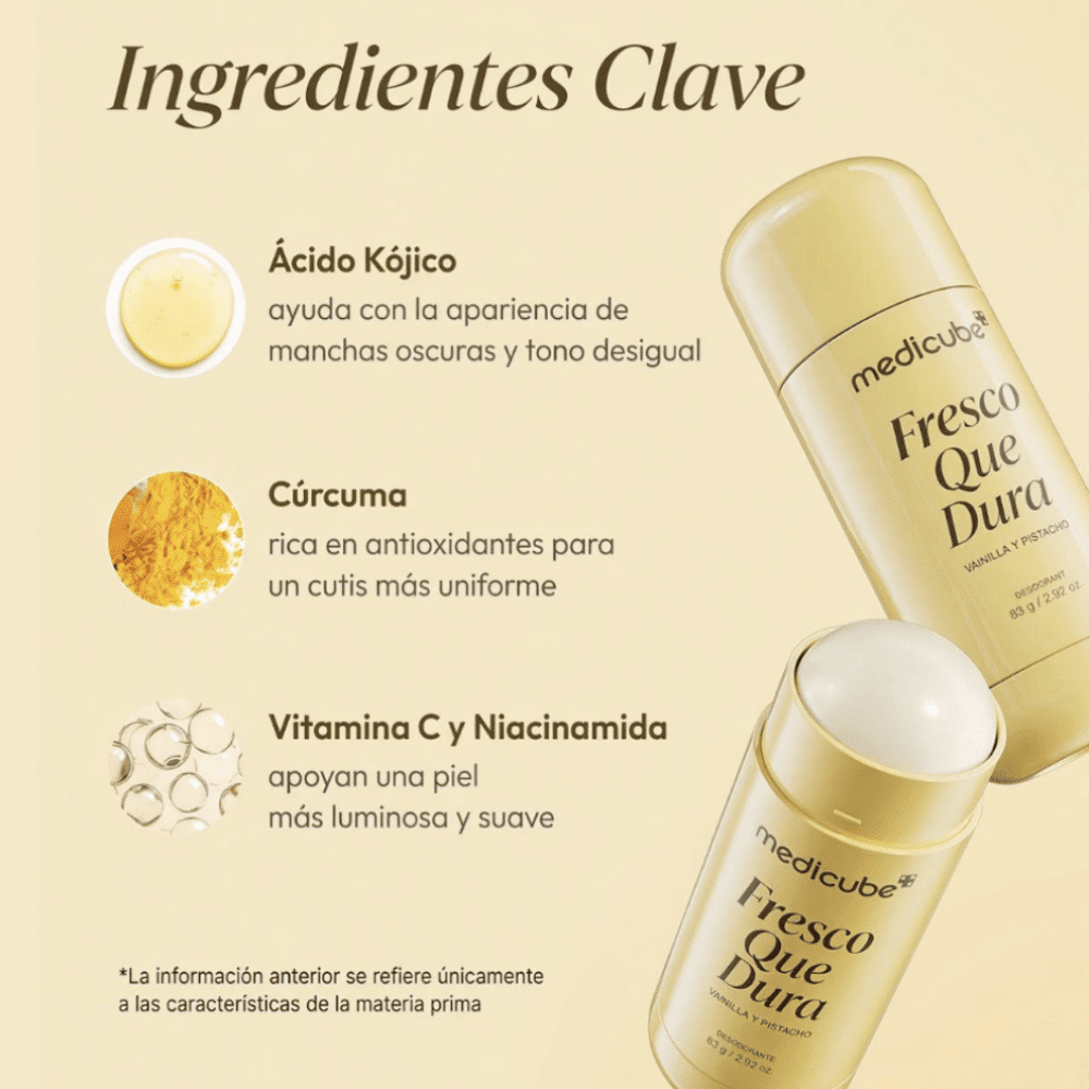 DESODORANTE EN BARRA CON ACIDO KOJICO, 2.92 Oz - Imagen 5